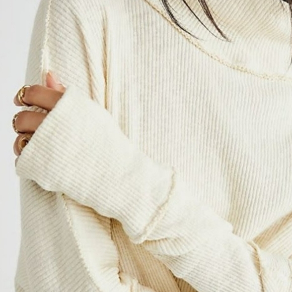 Free People Moon Daisy Pullover - starshine/ ivory - Picture 3 of 12